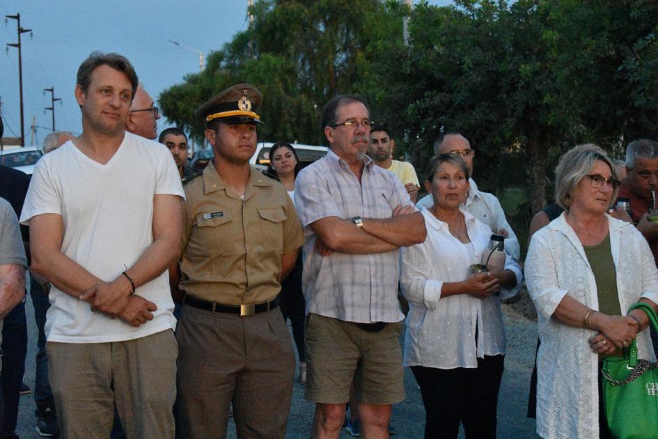 Inauguración luces led para 25 de Agosto ´´