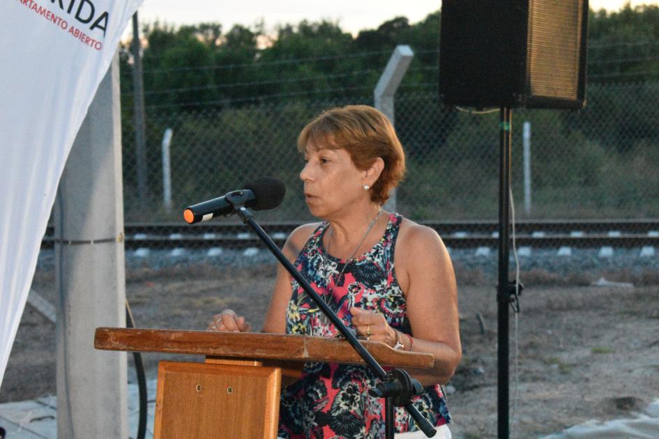 Inauguración luces led para 25 de Agosto ´´
