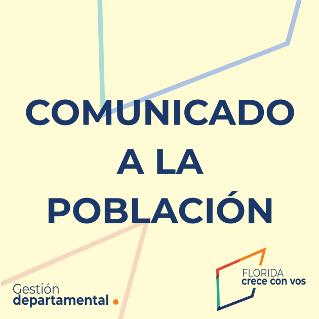 Comunicado a la población ´´