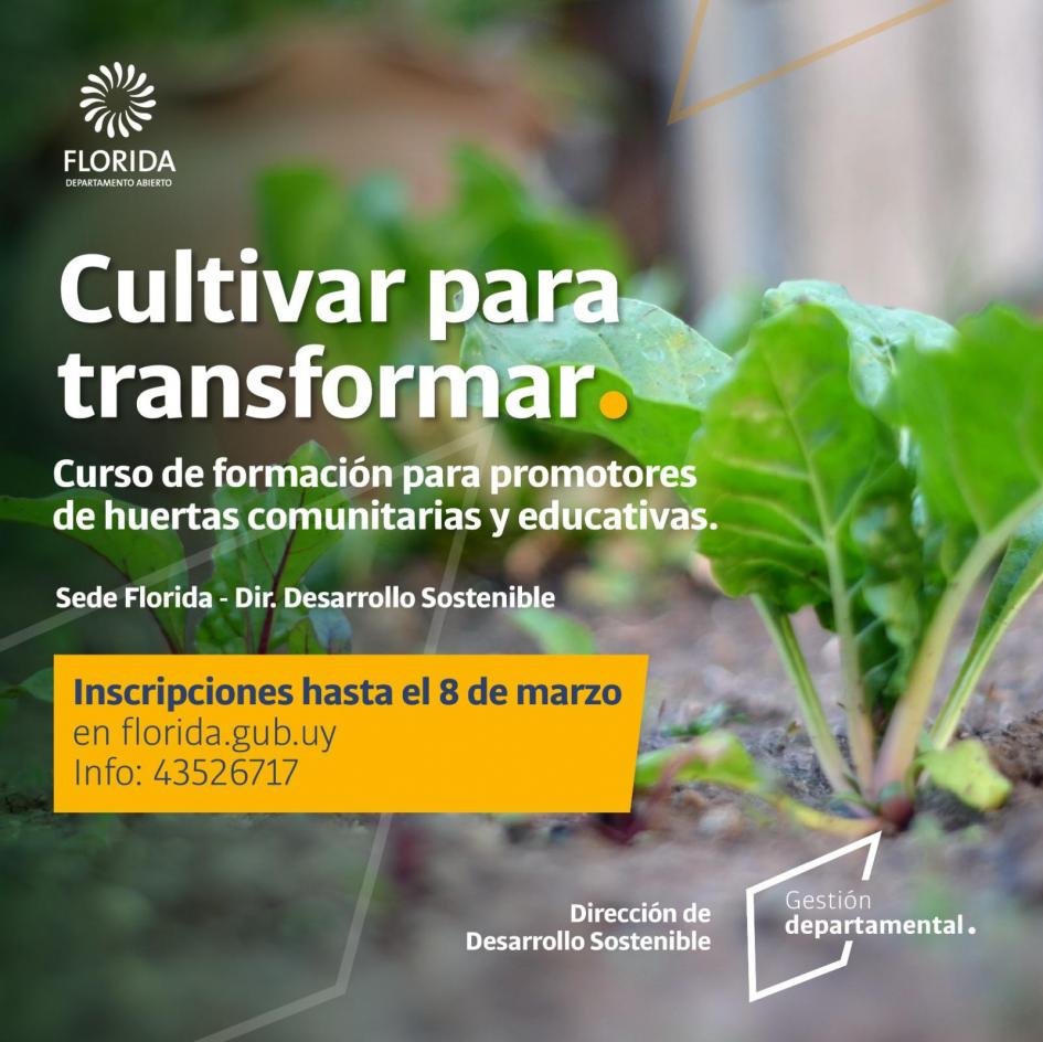 Edición 2023 de “Cultivar para Transformar”