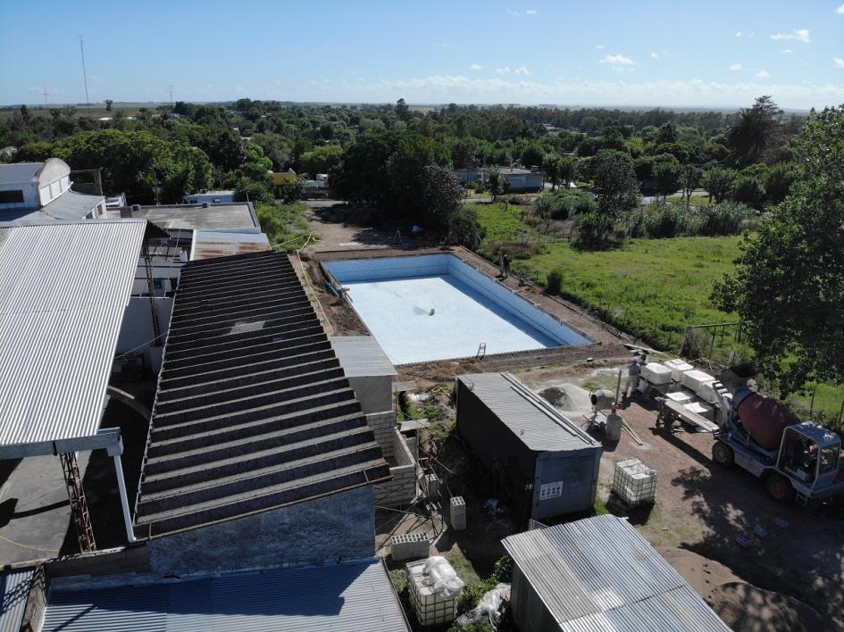 Arq. Facundo Urbàn recorrió obras en Casupá y Fray Marcos