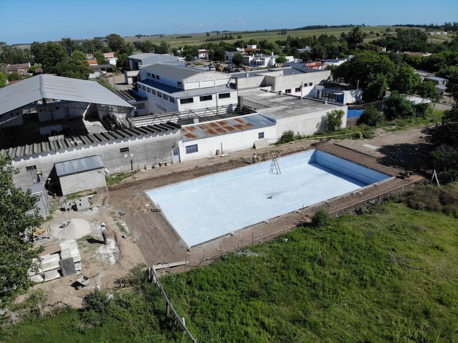 Arq. Facundo Urbàn recorrió obras en Casupá y Fray Marcos