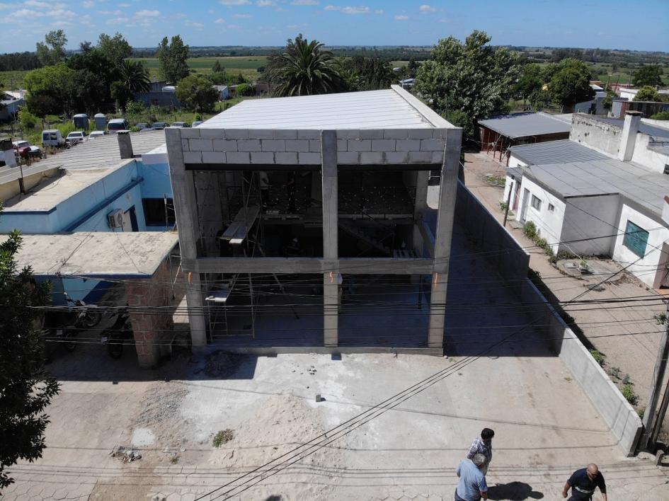 Arq. Facundo Urbàn recorrió obras en Casupá y Fray Marcos