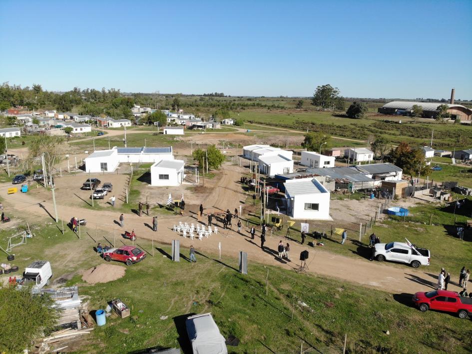 Entrega de viviendas de realojo