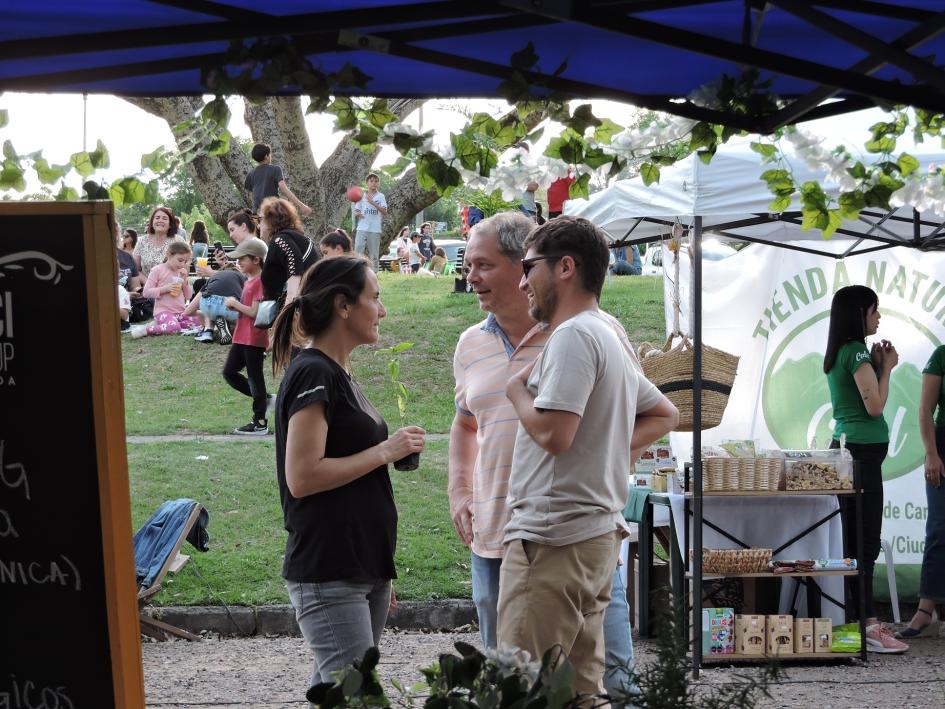 Cientos de visitantes recorrieron la 7ma. Feria Verde este domingo