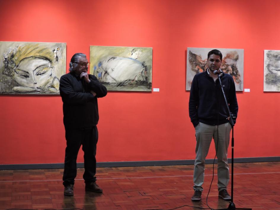 Muestra de trabajos del taller de Álvarez Frugoni