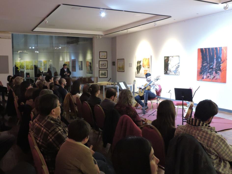 Destacada presentación de Charly Tabárez en el MAVEA