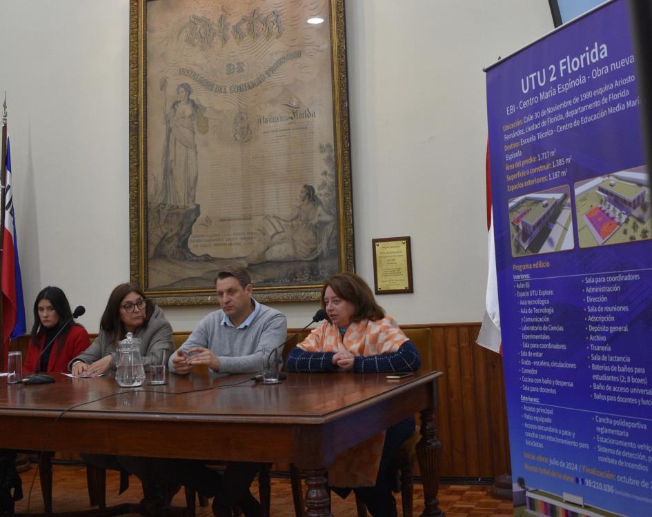 Presentación proyecto Escuela Técnica N° 2 "Centro María Espínola" de Florida