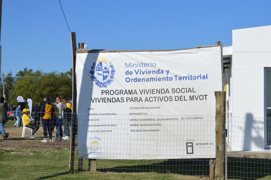 Entrega de viviendas de realojo