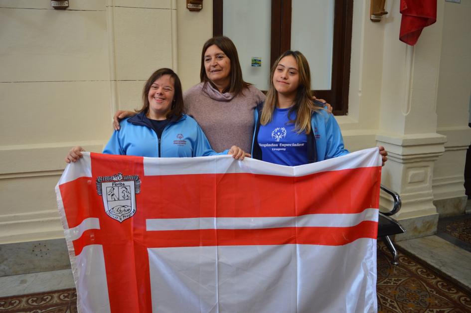 Britney Costa y Dayana Casella parten a las Olimpiadas Especiales de Berlín