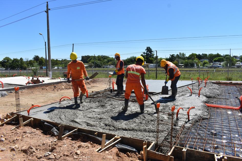 Arq. Facundo Urbán recorrió obras del Plan Avanzar