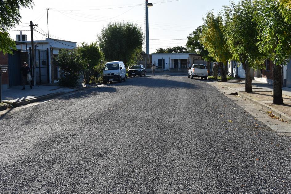 Inauguración de obras en barrio Corralón del Tigre