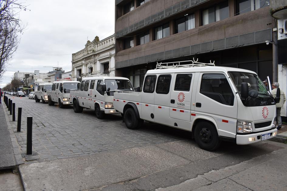 Intendencia adquiere nuevas unidades triple cabina