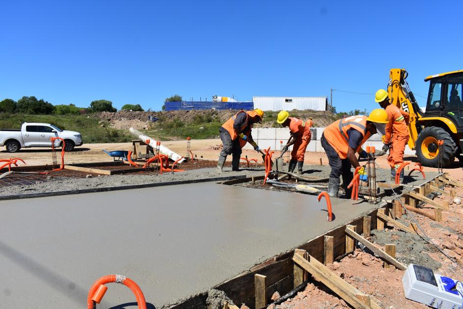 Arq. Facundo Urbán recorrió obras del Plan Avanzar