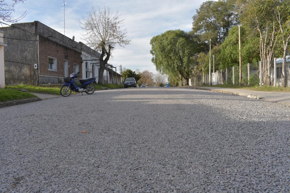 Se inauguraron nuevas obras del plan 100% bitumen en Cardal