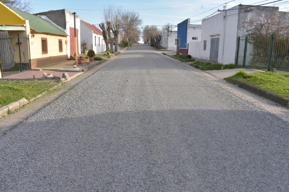 Se inauguraron nuevas obras del plan 100% bitumen en Cardal