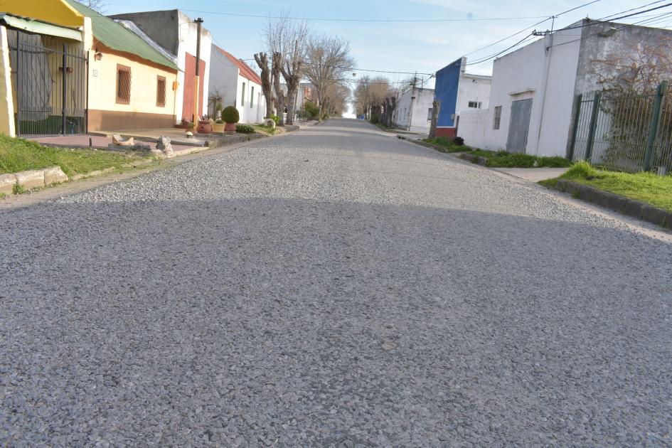 Se inauguraron nuevas obras del plan 100% bitumen en Cardal