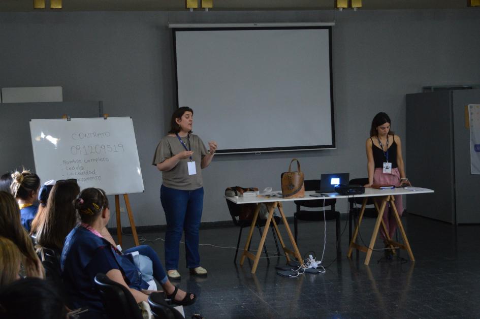 Capacitación a precensistas
