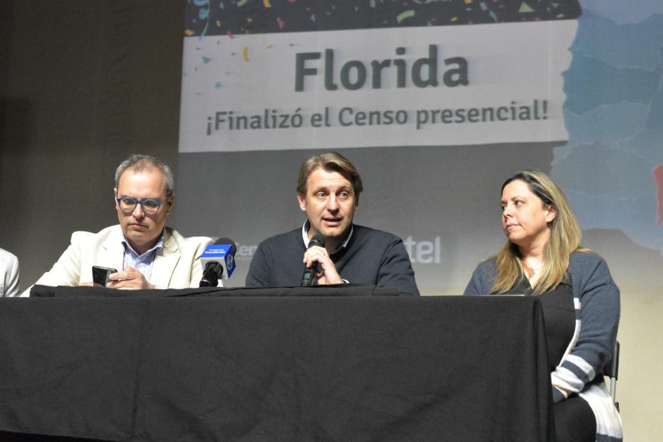 Florida presentó datos de visitas del Censo presencial 2023