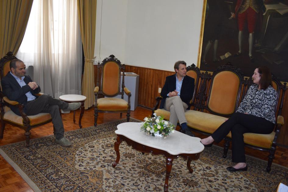 Visita de Embajadora de EEUU ´´