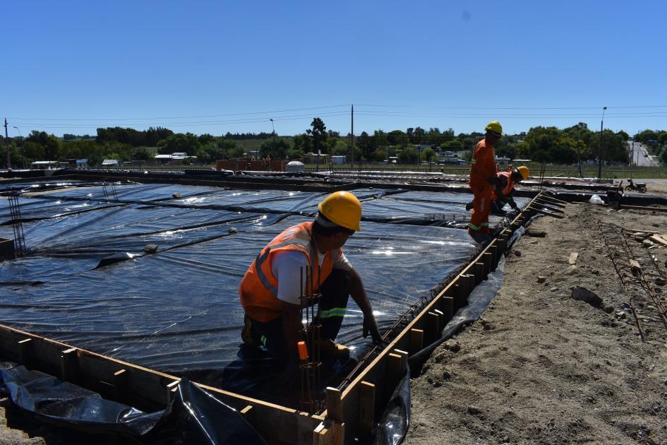 Arq. Facundo Urbán recorrió obras del Plan Avanzar