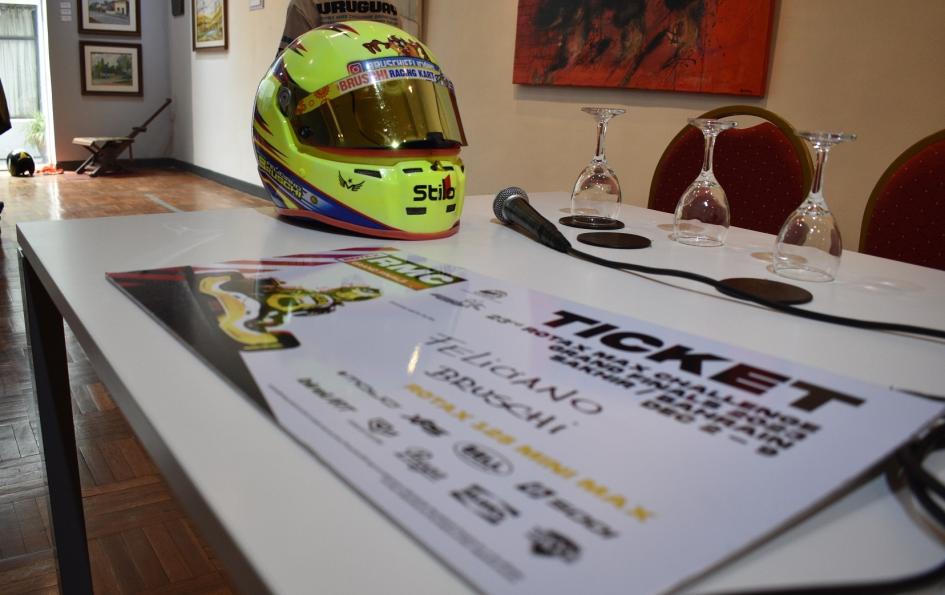 Feliciano Bruschi participará del mundial de Karting en Bahrein