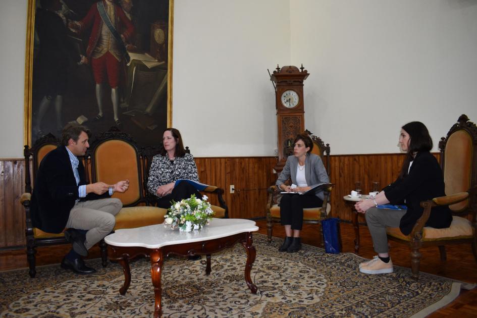 Visita de Embajadora de EEUU ´´