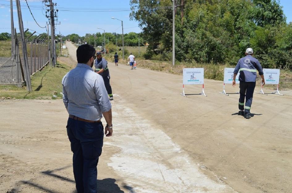 Obras “100 por ciento bitumen” en 25 de Mayo