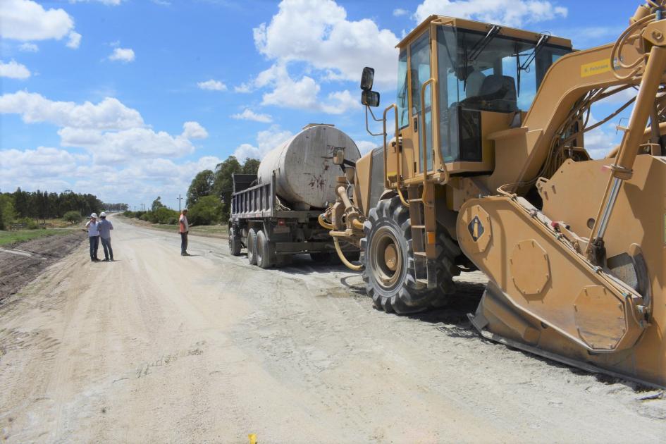Avanzan obras en Ruta 58