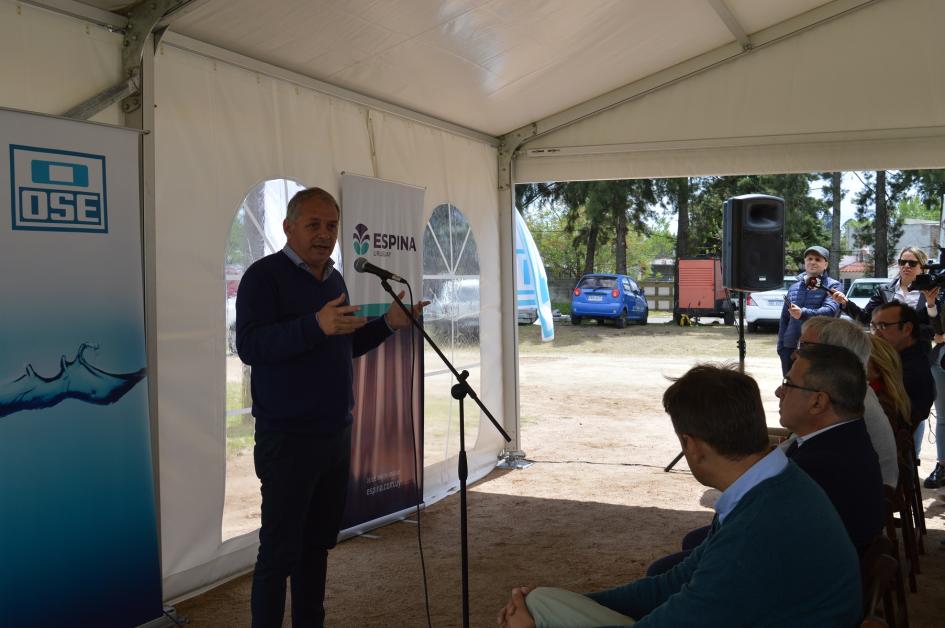 Inauguración de obras de la Planta de Tratamiento de Aguas Residuales de Florida