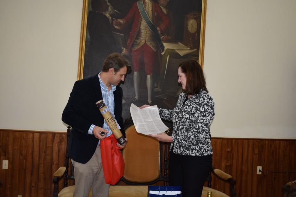 Visita de Embajadora de EEUU ´´