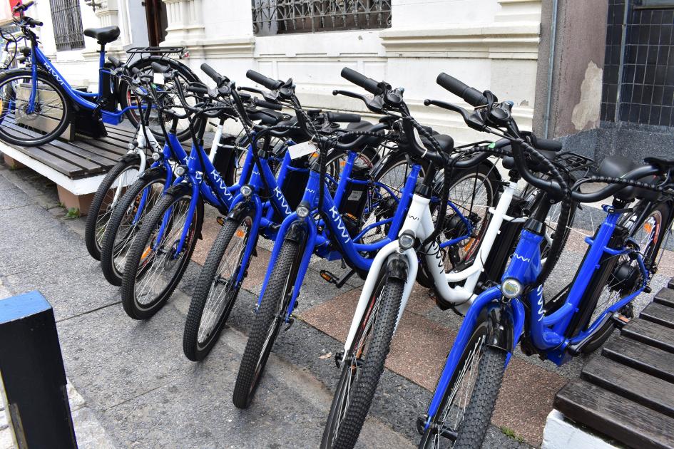 Intendencia cuenta con 13 bicicletas eléctricas para paseos turísticos