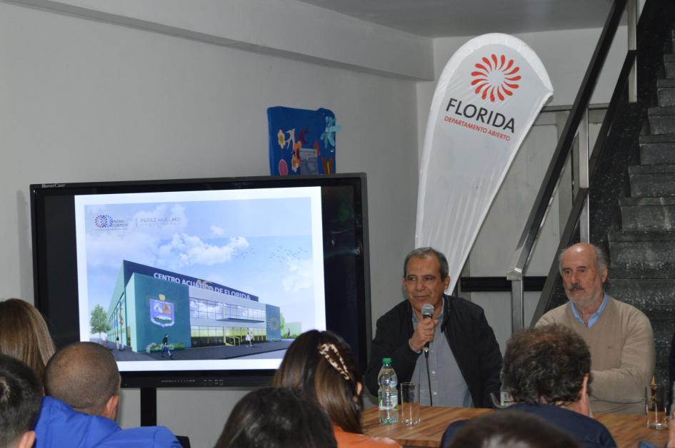 Intendencia presentó proyecto del nuevo Centro Acuático Florida Intendencia presentó proyecto del nuevo Centro Acuático Florida