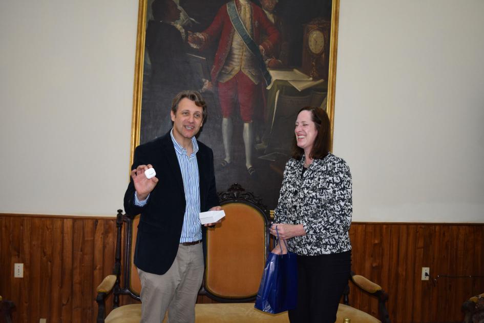 Visita de Embajadora de EEUU ´´