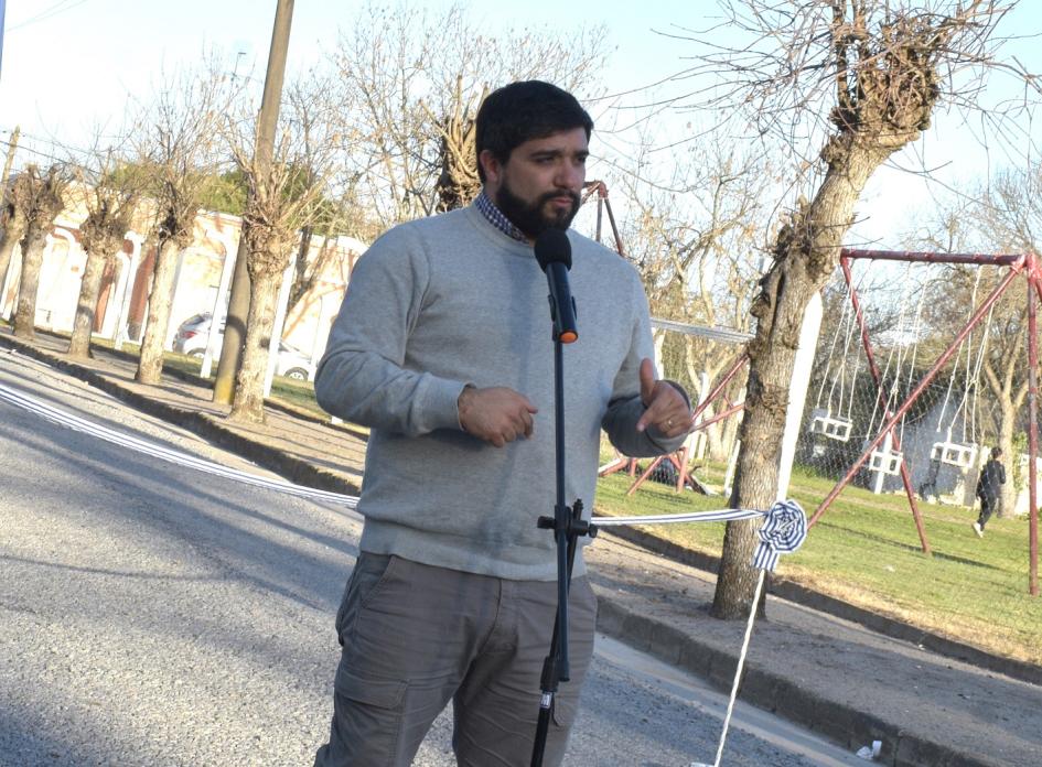 Se inauguraron nuevas obras del plan 100% bitumen en Cardal