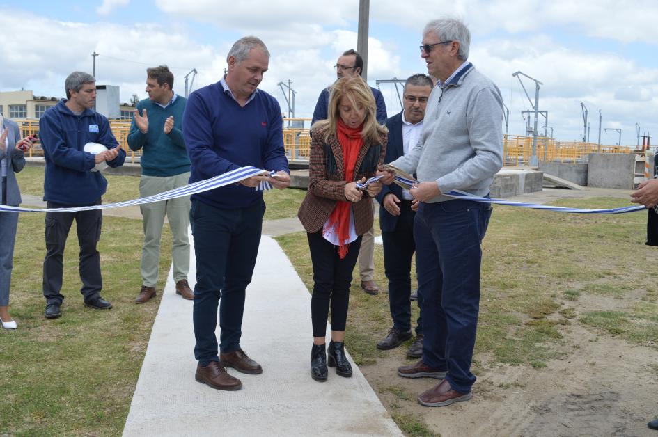 Inauguración de obras de la Planta de Tratamiento de Aguas Residuales de Florida