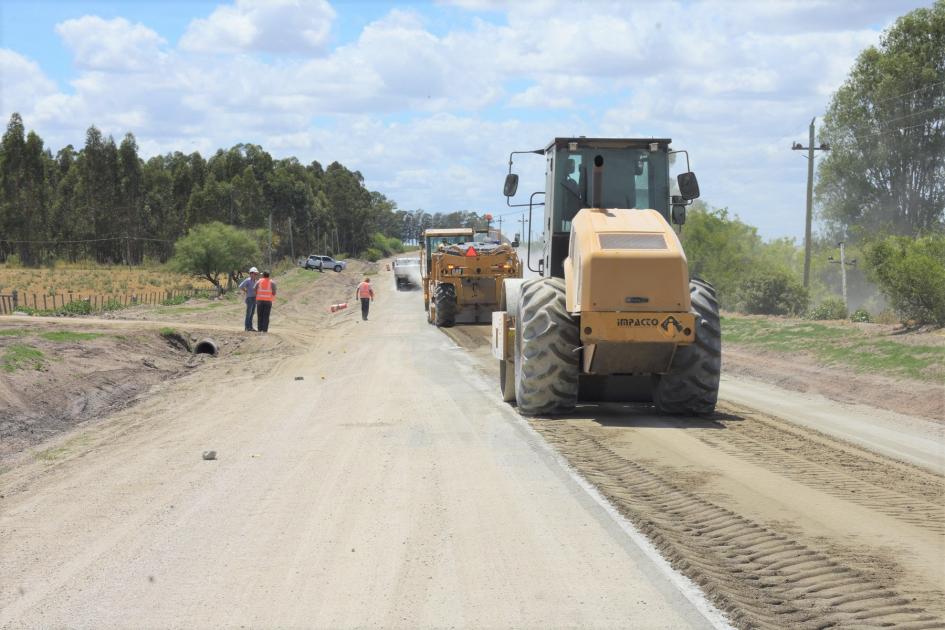 Avanzan obras en Ruta 58