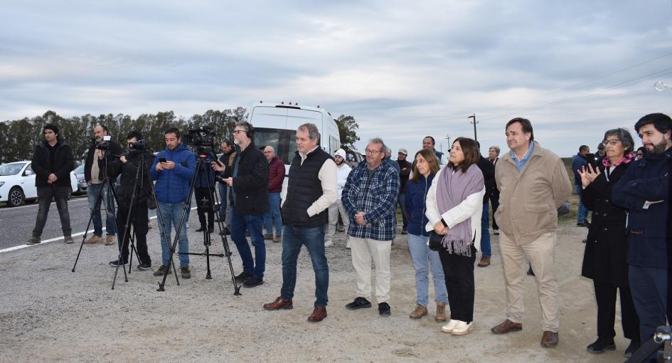 Intendencia inauguró obras de ruta 58