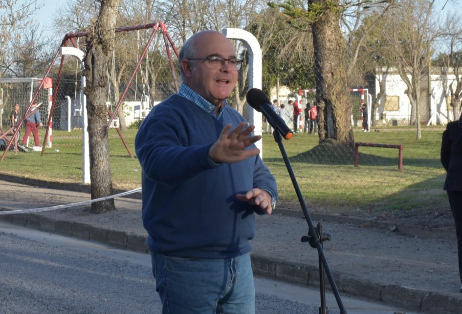 Se inauguraron nuevas obras del plan 100% bitumen en Cardal