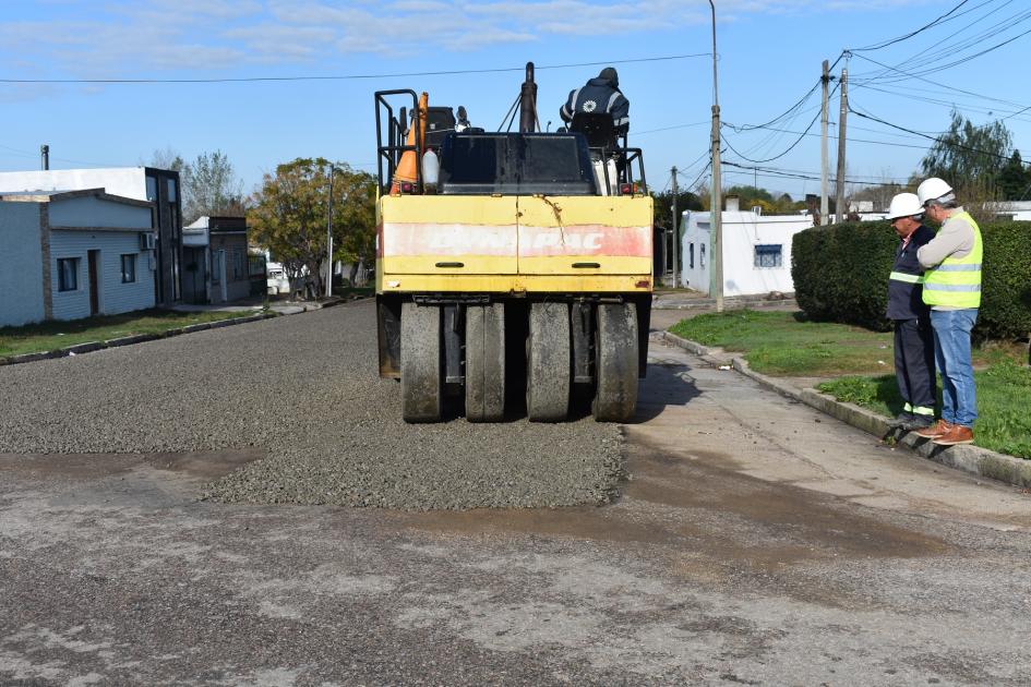 Varios frentes de obra en capital e interior