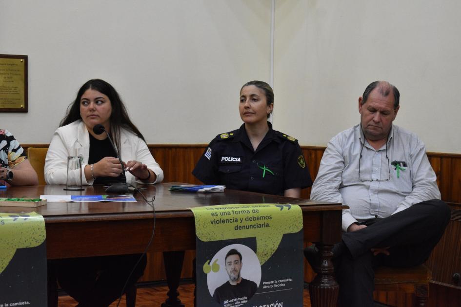 Actividad por el Día Nacional Contra la Explotación Sexual de la Niñez y la Adolescencia