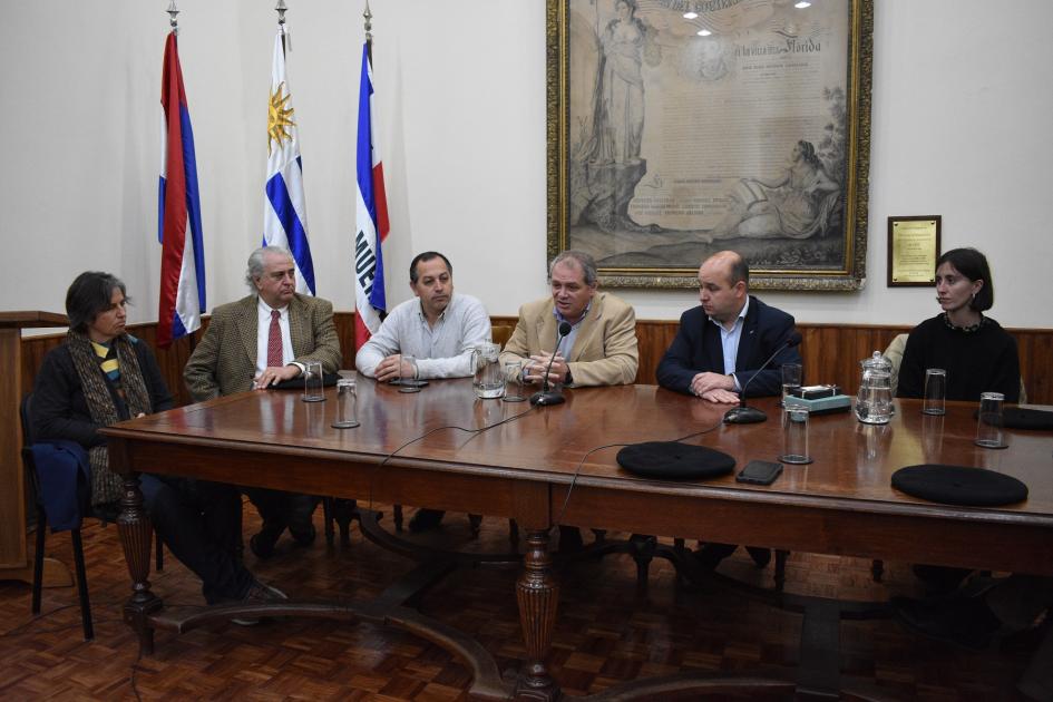 Delegación de la comunidad vasca se reunió con el intendente López