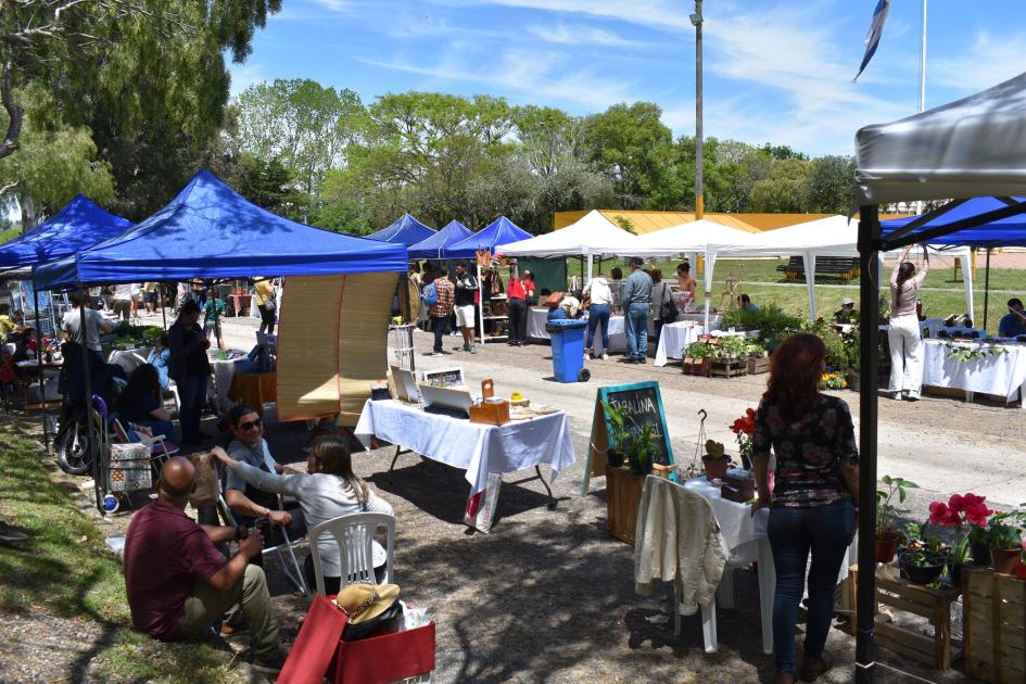 Cientos de visitantes recorrieron la 7ma. Feria Verde este domingo