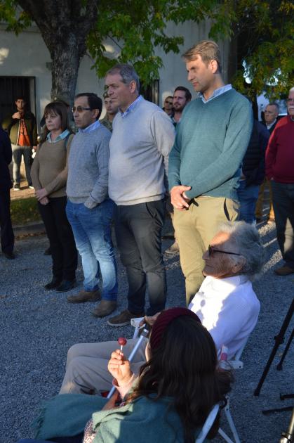 Inauguración de obras en barrio Corralón del Tigre
