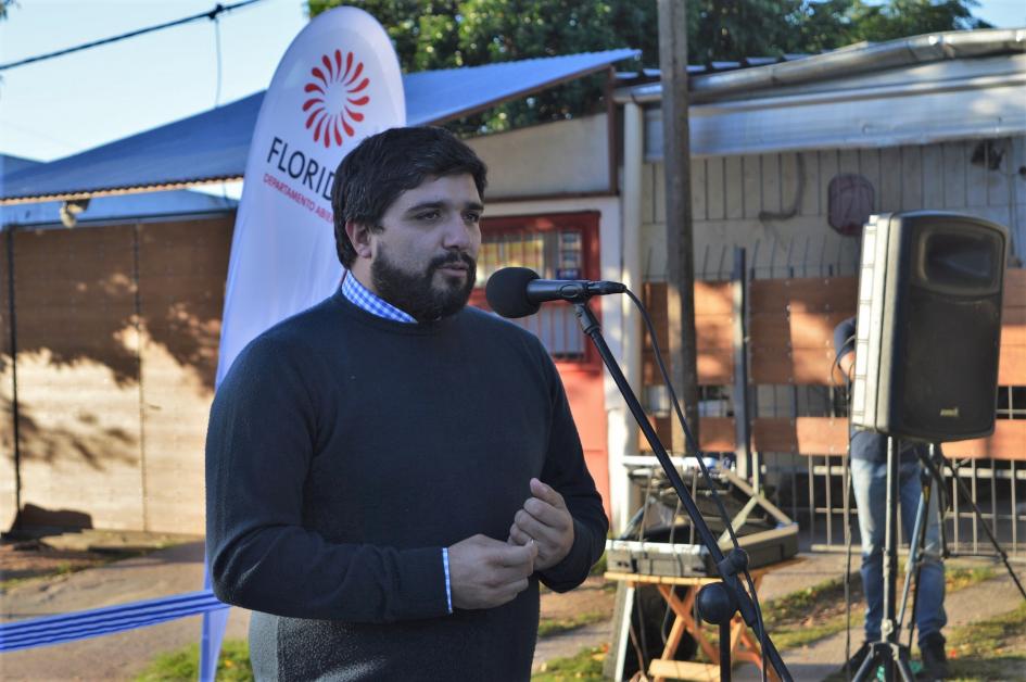 Inauguración de obras en barrio Corralón del Tigre