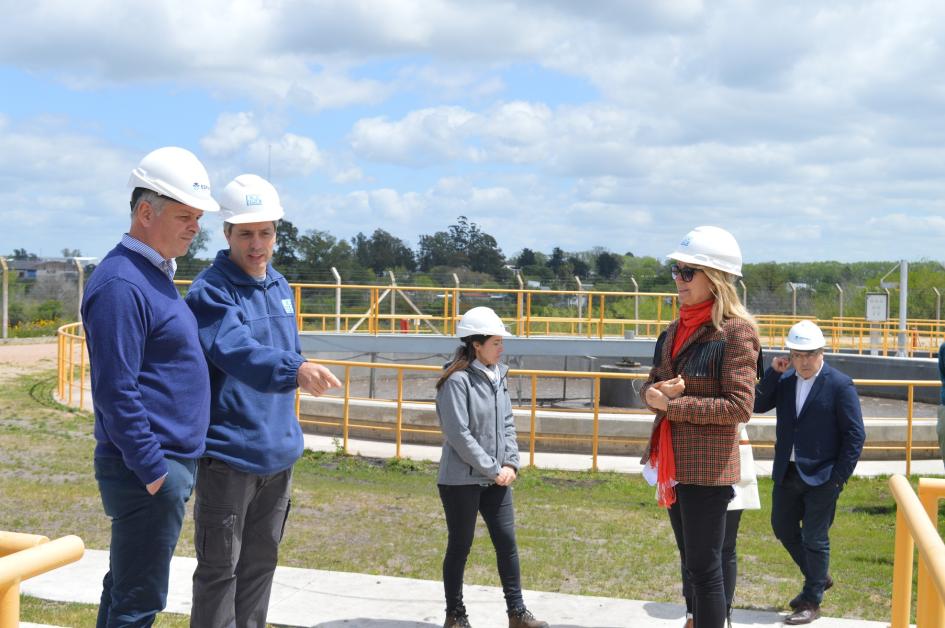 Inauguración de obras de la Planta de Tratamiento de Aguas Residuales de Florida