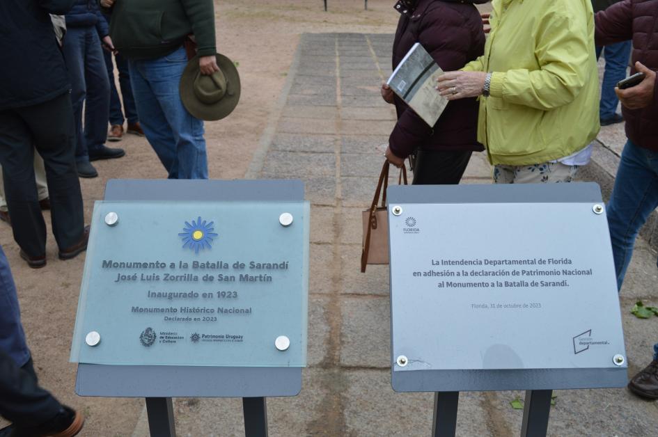 Monumento a la Batalla de Sarandí fue declarado Monumento Histórico Nacional