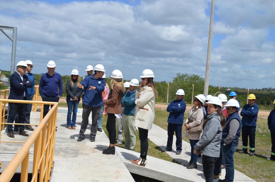 Inauguración de obras de la Planta de Tratamiento de Aguas Residuales de Florida
