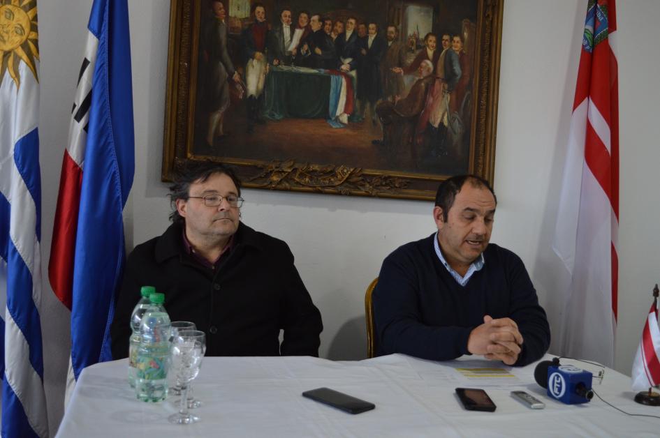 Prof. Guillermo Montaño y Prof. Alberto Lamaita