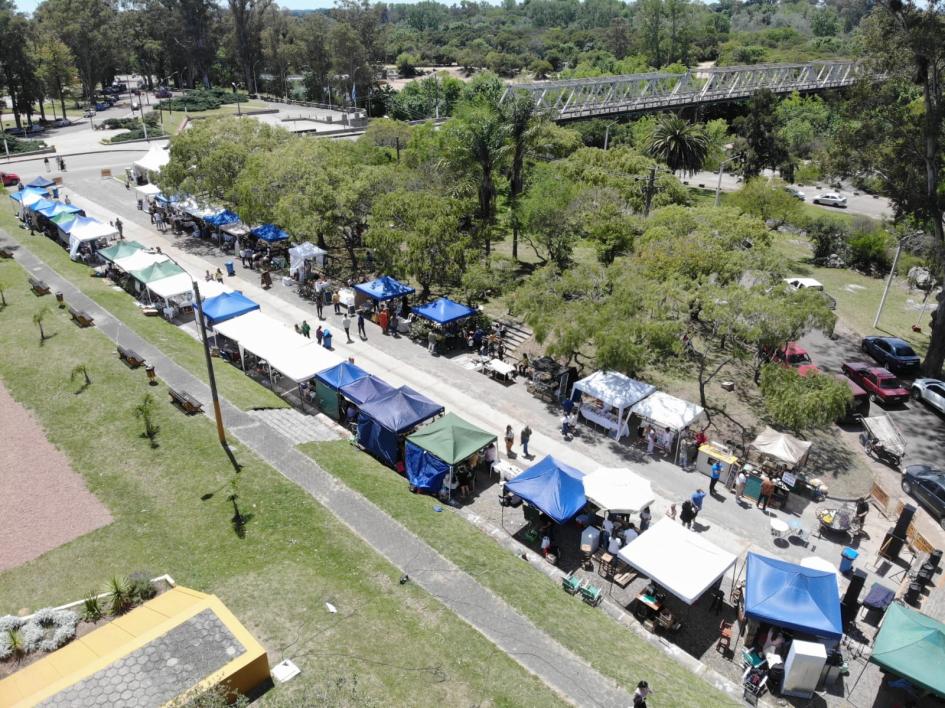 Cientos de visitantes recorrieron la 7ma. Feria Verde este domingo